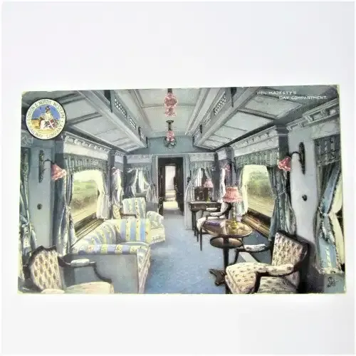 London + North Western railway company postcard with Port Alfred cancellation