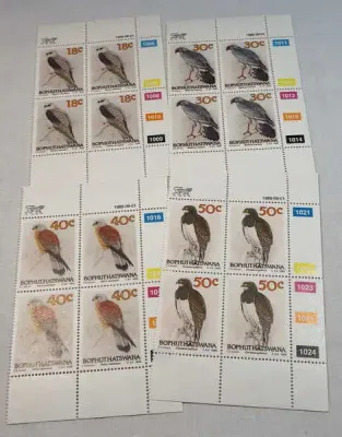 Birds of prey SACC 223 - SACC 226 control blocks of 4