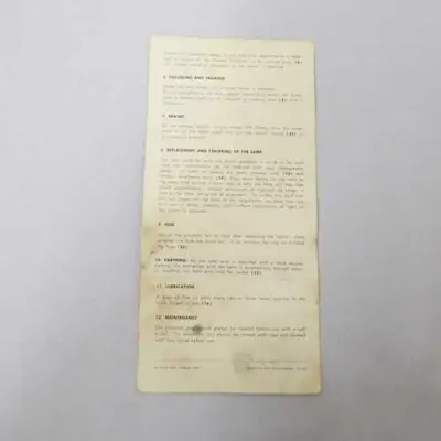 Nilus Cirse instruction manual - some part of the cover are damaged