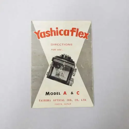 Yashicaflex Model A and C instruction manual