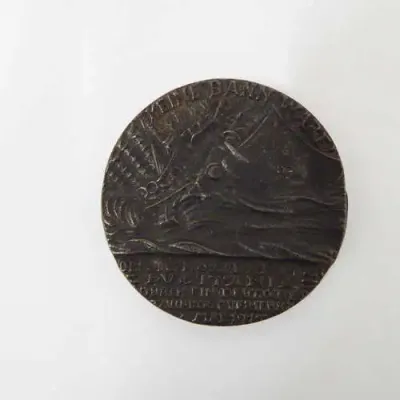 1915 Sinking of the Lusitania Medal by Karl Goetz