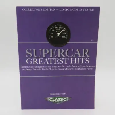 Super Car Greatest Hits car magazine by Classic and Sports car