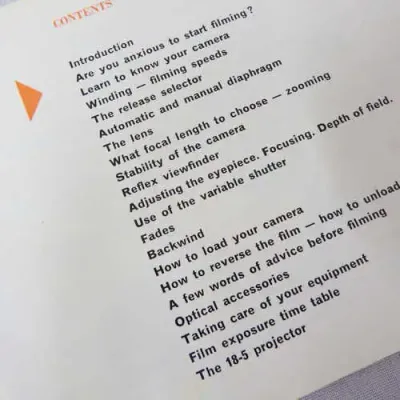 Bolex zoom reflex automatic K1 instruction manual