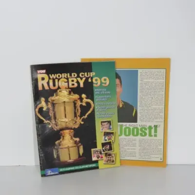 Rugby World Cup 1999 booklet