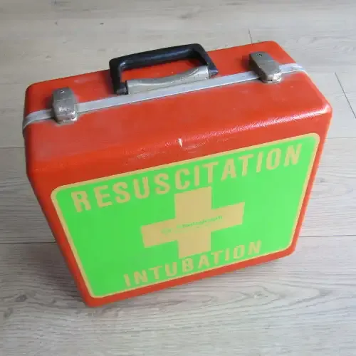 Vintage Vitalograph medical resuscitation incubation kit