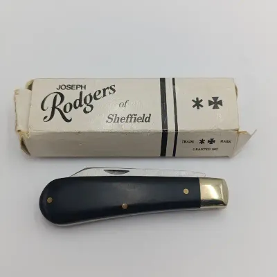 Joseph Rodgers pocket knife in box - Sanlam branding on on blade