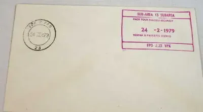 Southern West Africa - Lot of 4 postal covers cancelled at field post office 2.23 in Subarea 13