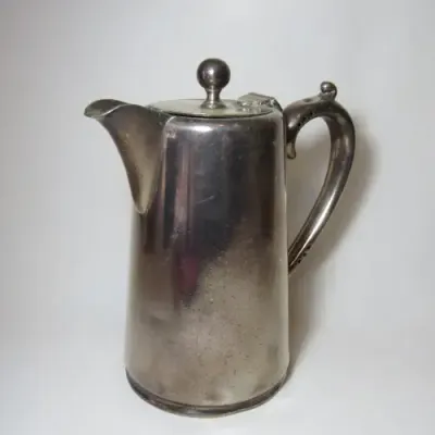 Union Castle Line Mappin and Webb silverplated coffee pot - Scarce