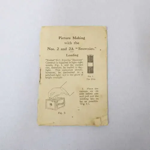 Picture making with the Nos. 2 and 2A `Brownie` instruction manual