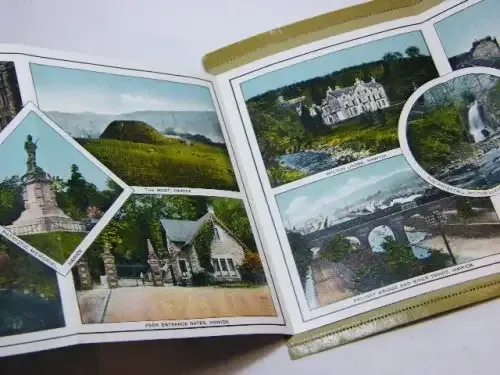 The Milton letter card with snapshots of Hawick - addressed but not used