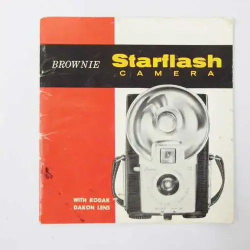 Brownie Starflash camera instruction manual