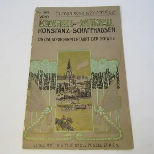 1905 booklet - Vom Bodensee zum Rheinfall