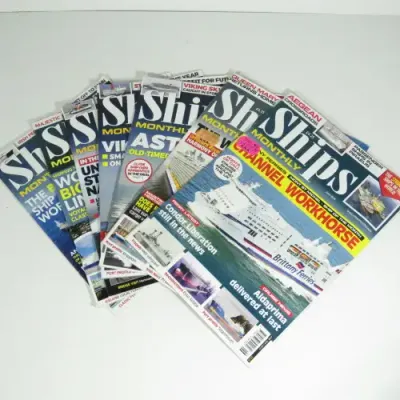 Lot of 7 Ships Monthly magazines