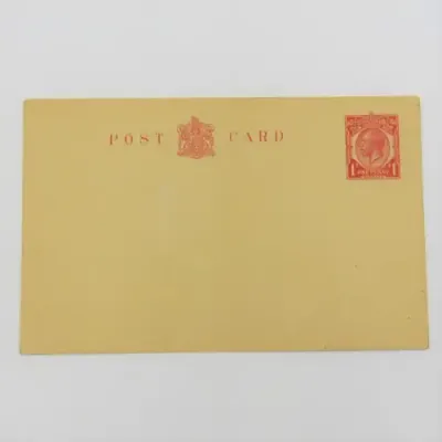 Great Britain postcard - Prepaid - George V era - Unused - Some marks