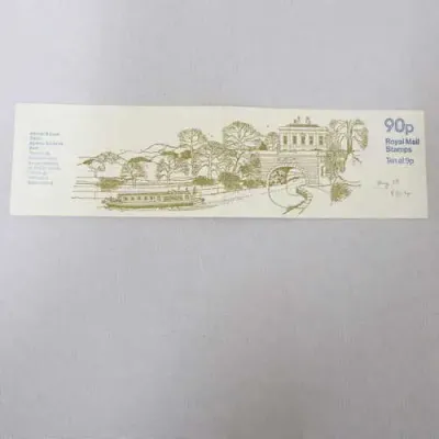 SG - FG4A 90p Royal Mail Stamps, ten at 9p, British Canals 3, Kennet and Avon LM
