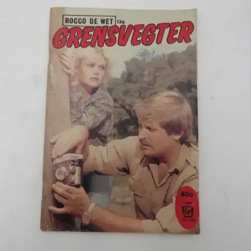 Afrikaans photo comic book - Rocco de Wet Grensvegter no.136