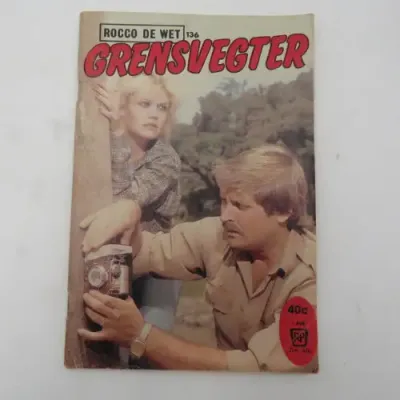 Afrikaans photo comic book - Rocco de Wet Grensvegter no.136