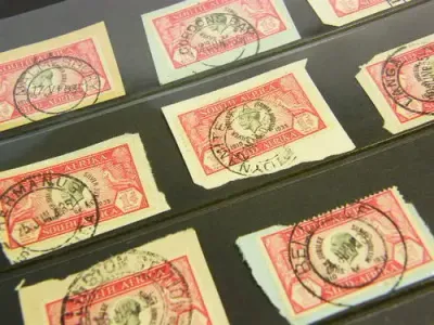 Collection of 15 SA Post marks - 1935 - as per photo