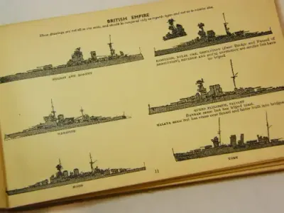 Ships of the world`s Battle Fleets - Lt Cmdr E C Talbot - Booth 1938
