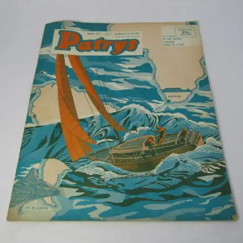 Patrys magazine - Maart 1971 - Hoerskool uitgawe - small article on page 21 removed - punch holes