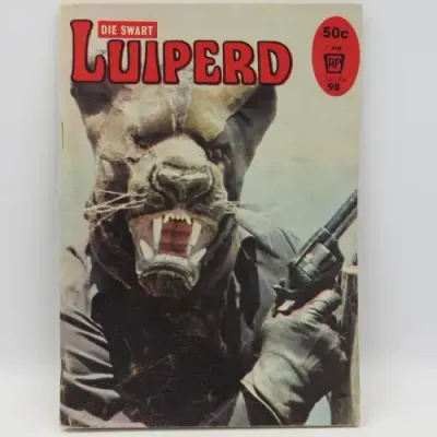 Afrikaans photo comic book - Die Swart Luiperd no. 98