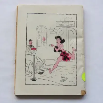 Vintage Cartoon book French Cartoons and Cuties - April 1959