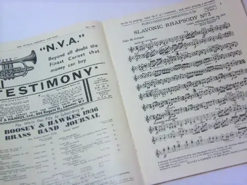 Musical Progress and mail 1936 May