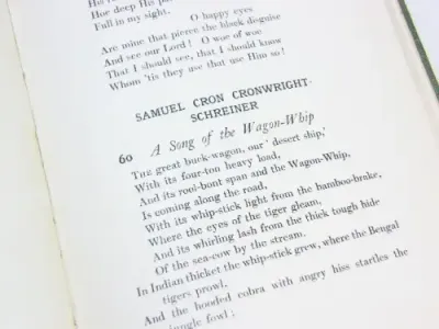 The Centenary Book of South African Verse by F Carey Slater