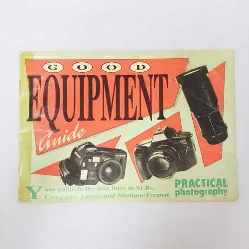 Good equipment guide, practical photography