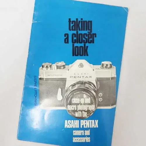 Taking a closer look close-up and macro photography with the Asahi Pentax cameras and accessories