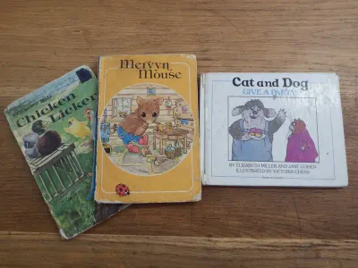 Lot of 3 vintage children`s story books