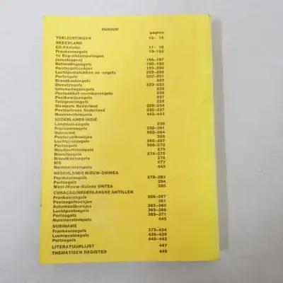 Speciale catalogus van de Postzegels van Nederland en overzeese rijksdelen 43e Editie