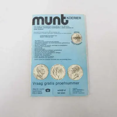 Speciale catalogus van de Nederlandse muten 1795 tot heden by Johan Mevius - 1981