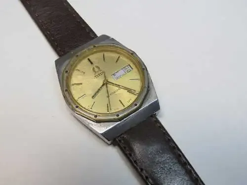 Vintage Titus Automatic mens watch - Working but needs a crown
