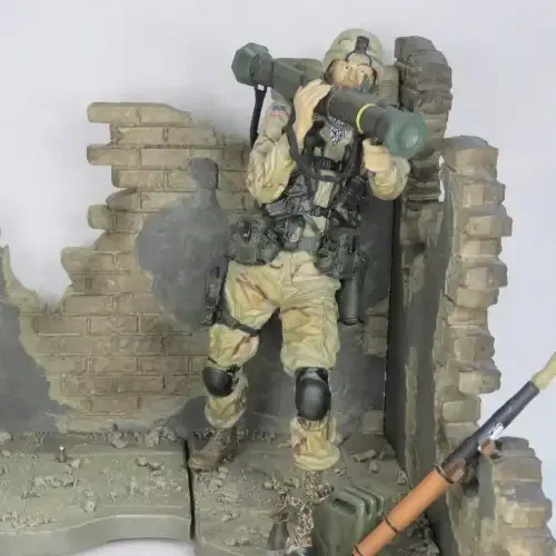 McFarlane Military US Army Desert infantry figurine box set