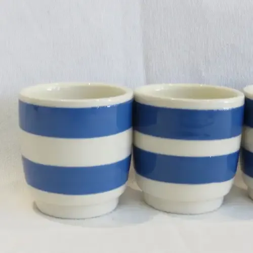 TG Green Cornish kitchenware - Lot of 4 saucers - Circa 1930`s