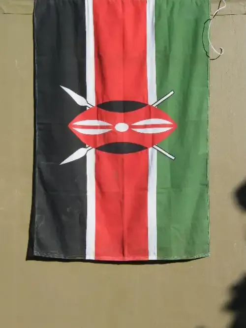 Kenya Country Flag - 170cm x 110cm - as per photo