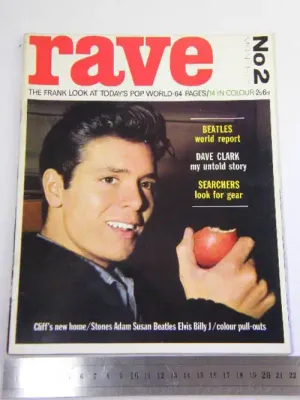 Rave magazine no 2 with the Cliff Richards the cover - March 1964 - as per photo