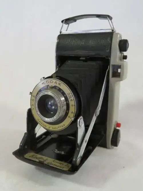 Kodak Junior camera 2 Anaston - Dakon 2 shutter folding camera