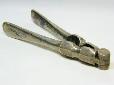 Antique Walker and Hall silver plated nutcracker - as per photo
