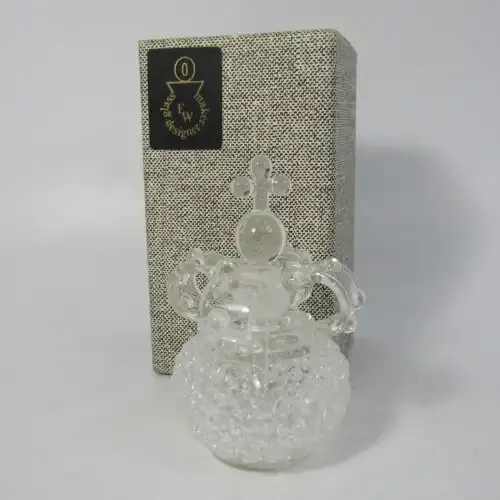 Vintage Eric White Studio glass perfume bottle