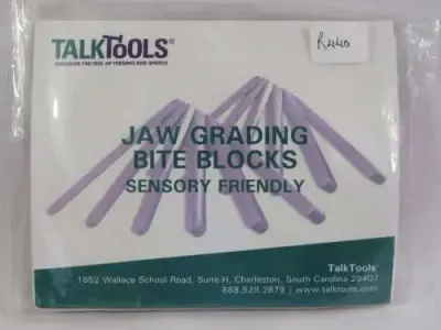 TalkTools Jaw Grading Bite Blocks - Sensory friendly