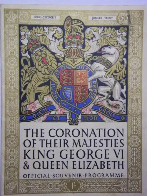Coronation of George VI - Official Souvenir Programme