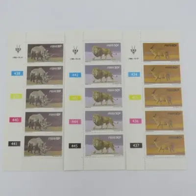 SACC 358-374 Mint Control Block Set