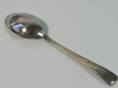 Union Castle Liner Cape Town castle souvenir spoon in box - no lid - as per photo