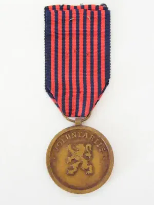 Belgium Volunteers medal - Post WW2 - as per photo