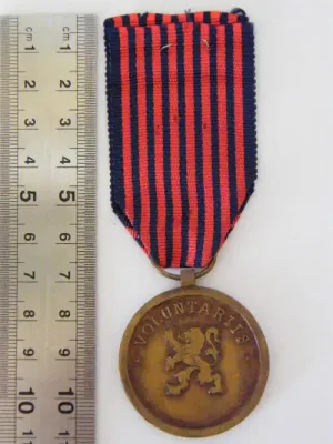 Belgium Volunteers medal - Post WW2 - as per photo