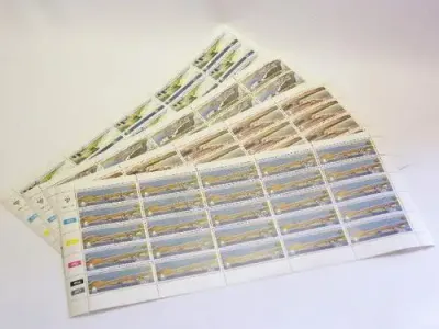 SWA - SACC 378-381 Full Sheet Set Mint and Used - DAMS - as per scan