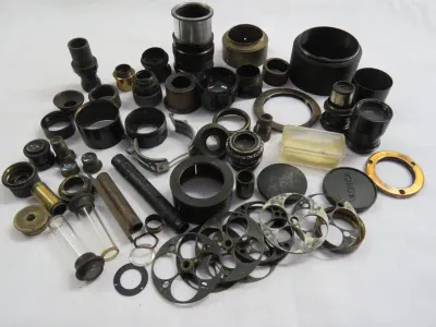 Large lot of lenses and fittings