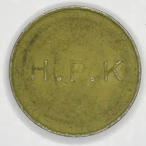 General Post Office 10 cent token - Number D 40